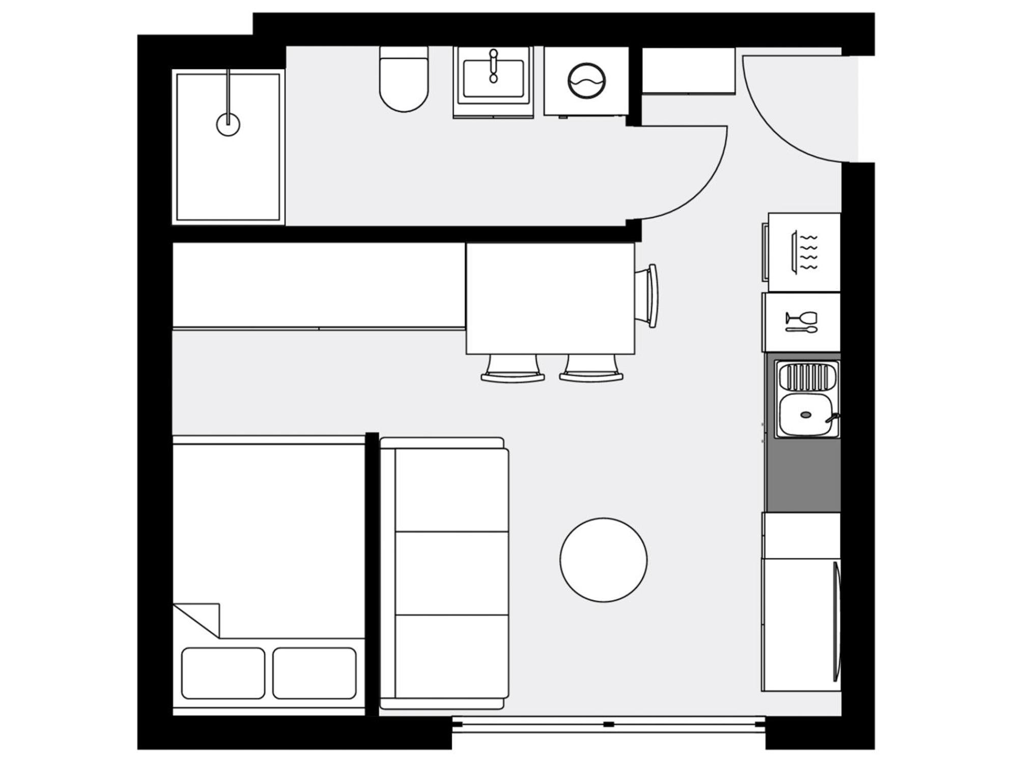 Urban Apartments Studio No 4A, Free Private Parking, Self Check-In خوجوف المظهر الخارجي الصورة